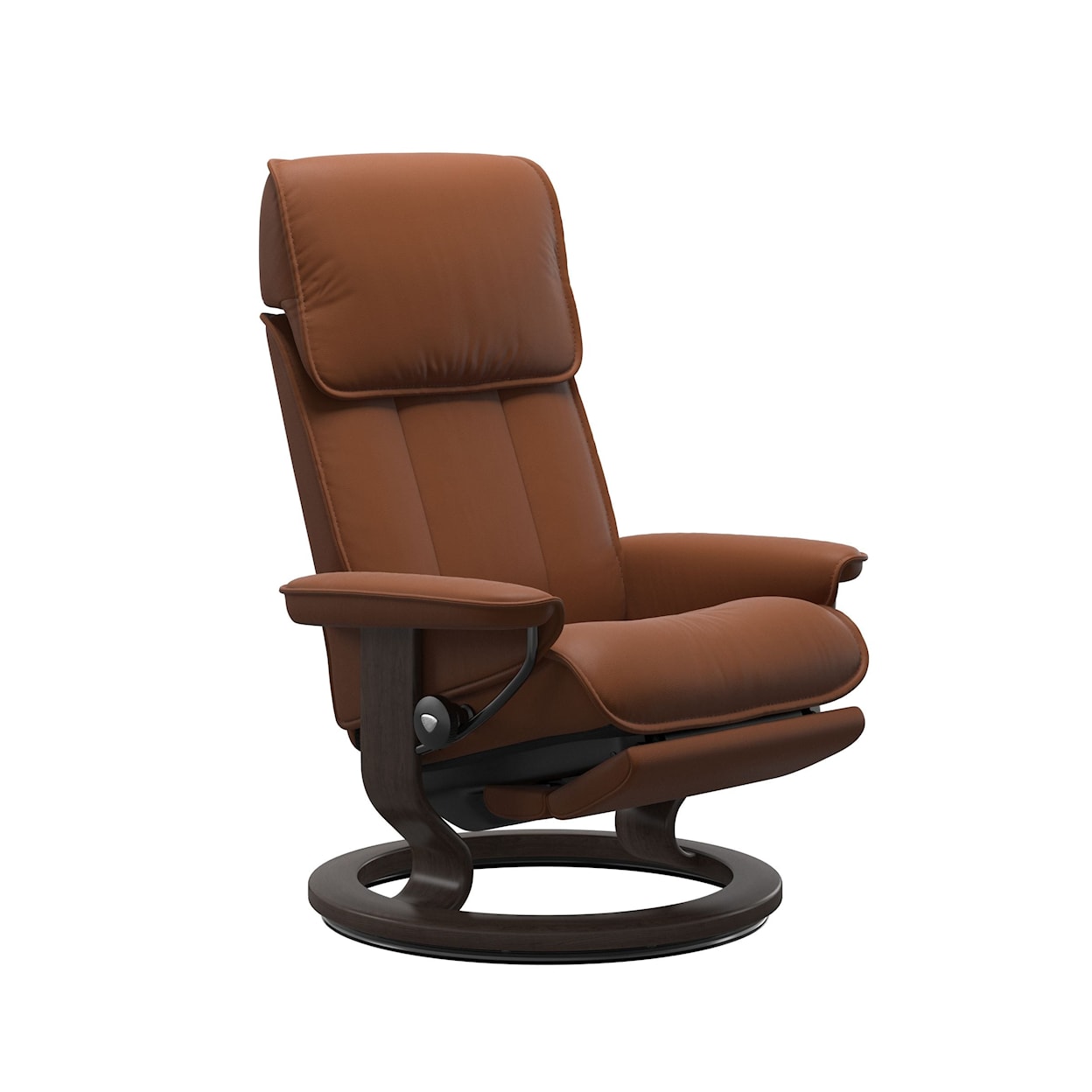 Stressless by Ekornes Admiral Medium Recliner with Classic Power Base