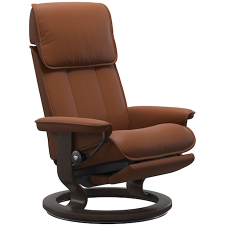 Medium Recliner with Classic Power Base