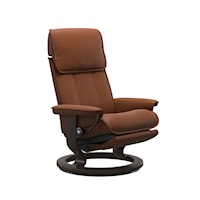 Medium Recliner with Classic Power Base