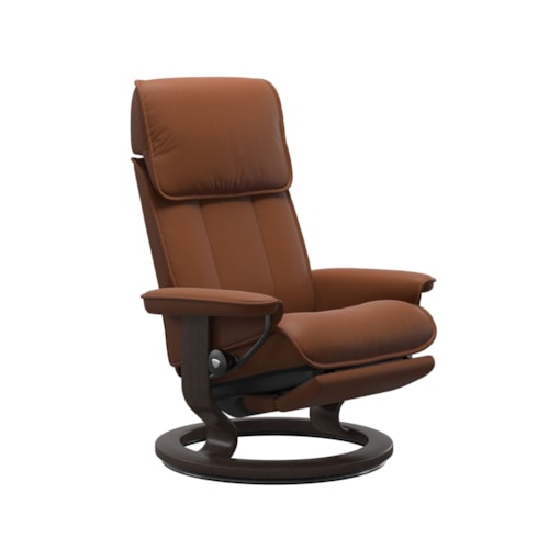 Medium Recliner with Classic Power Base