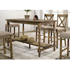 Furniture of America - FOA Plankinton Counter Height Table 