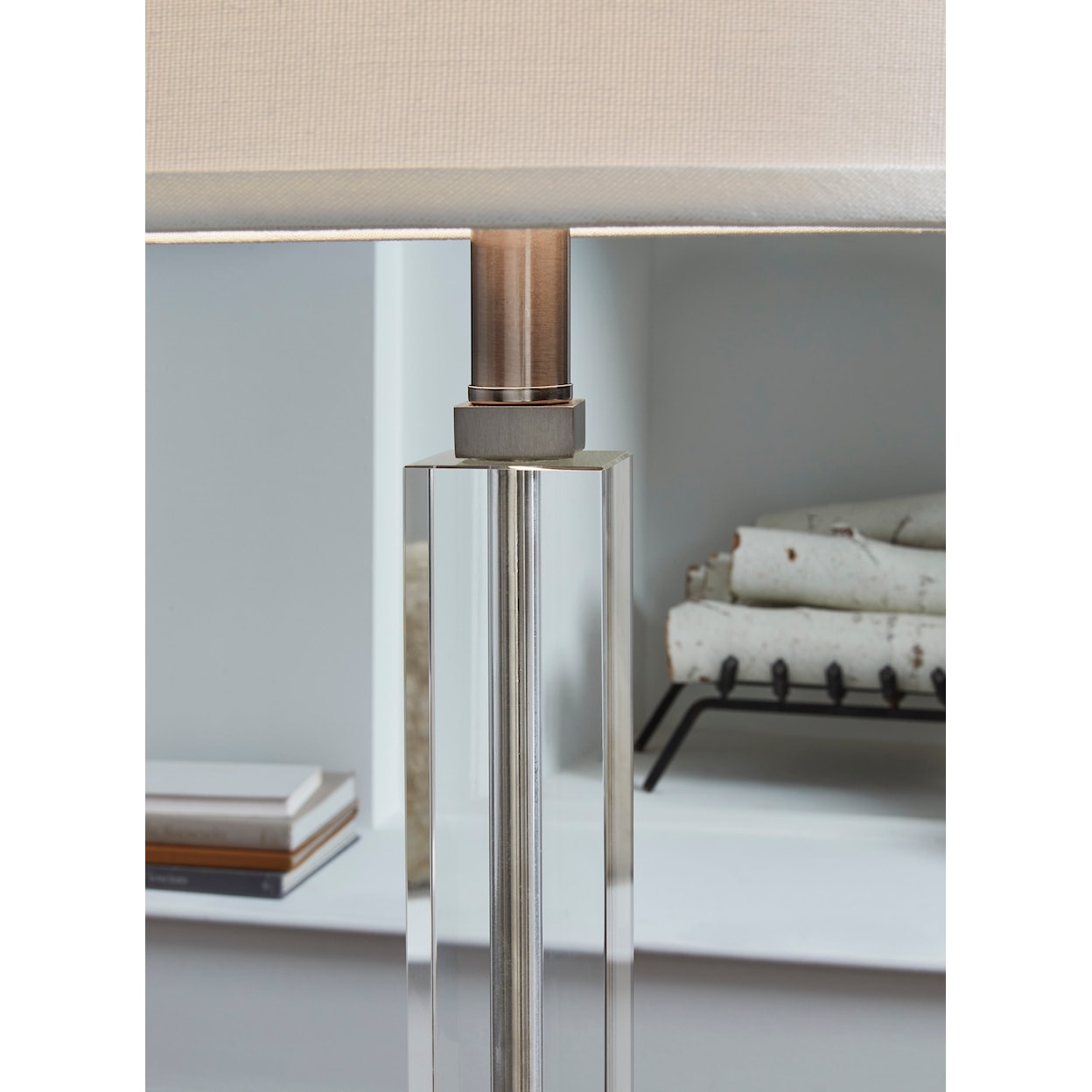 Signature Design by Ashley Lamps - Contemporary Deccalen Table Lamp