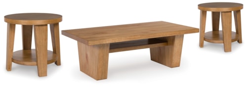 Coffee Table And 2 End Tables