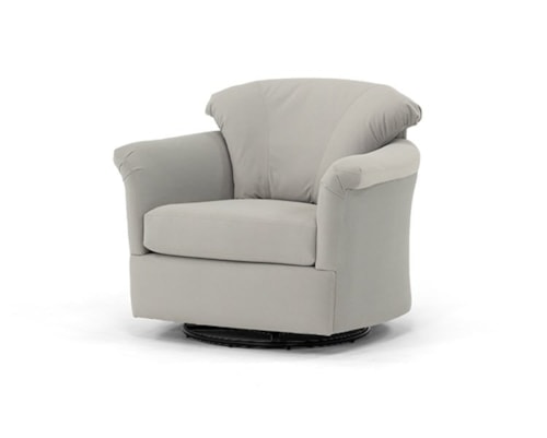 Casual Swivel Glider Occasional Chair
