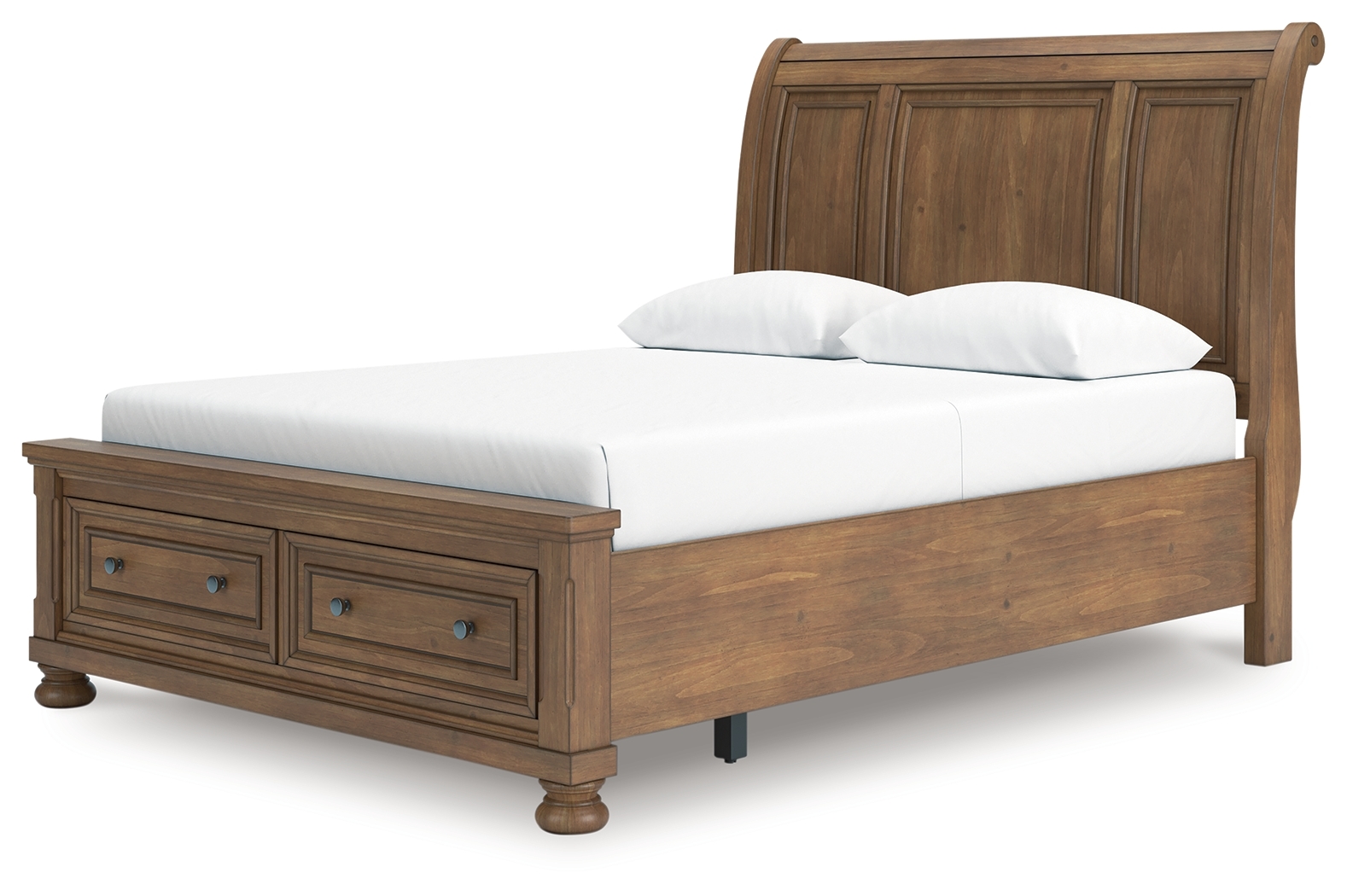 Queen Storage Sleigh Bed