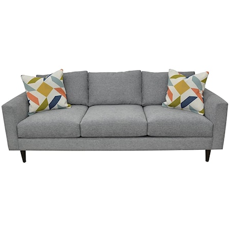 Estate Sofa with Tapered Legs