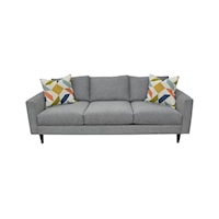 Estate Sofa with Tapered Legs