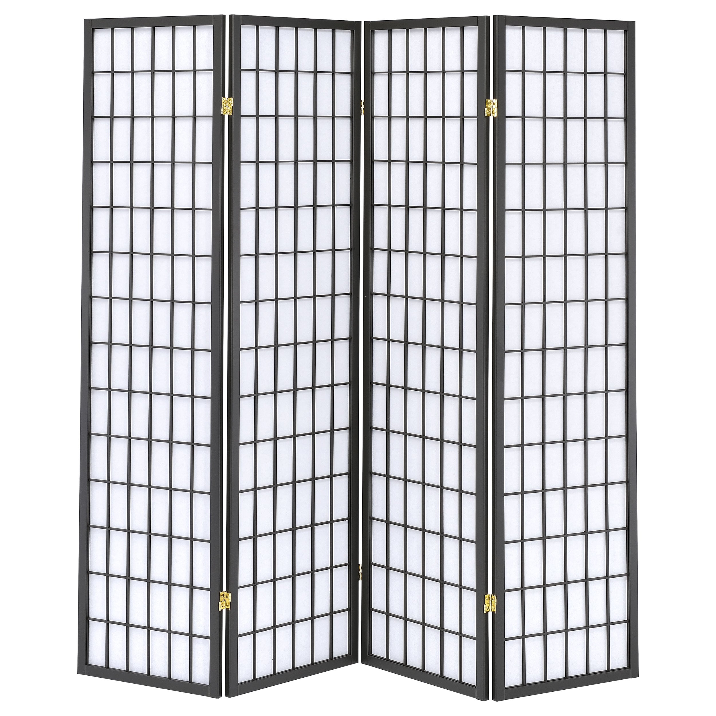 Coaster Roberto 4-Panel Room Divider Folding Shoji Screen