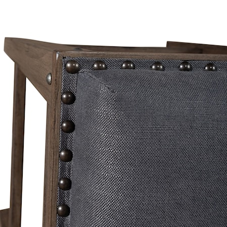 Upholstered Console Stool