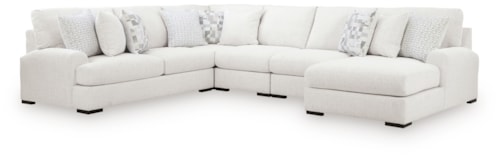 5-piece Sectional With Chaise