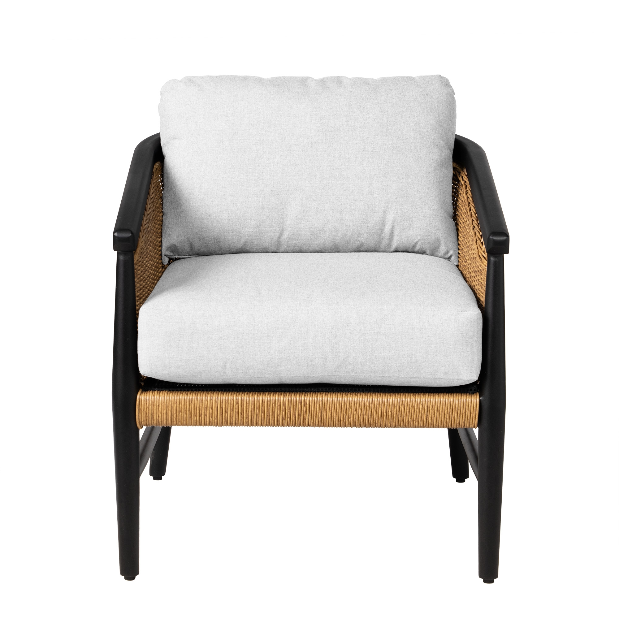 Woven-Vinyl Lounge Chair