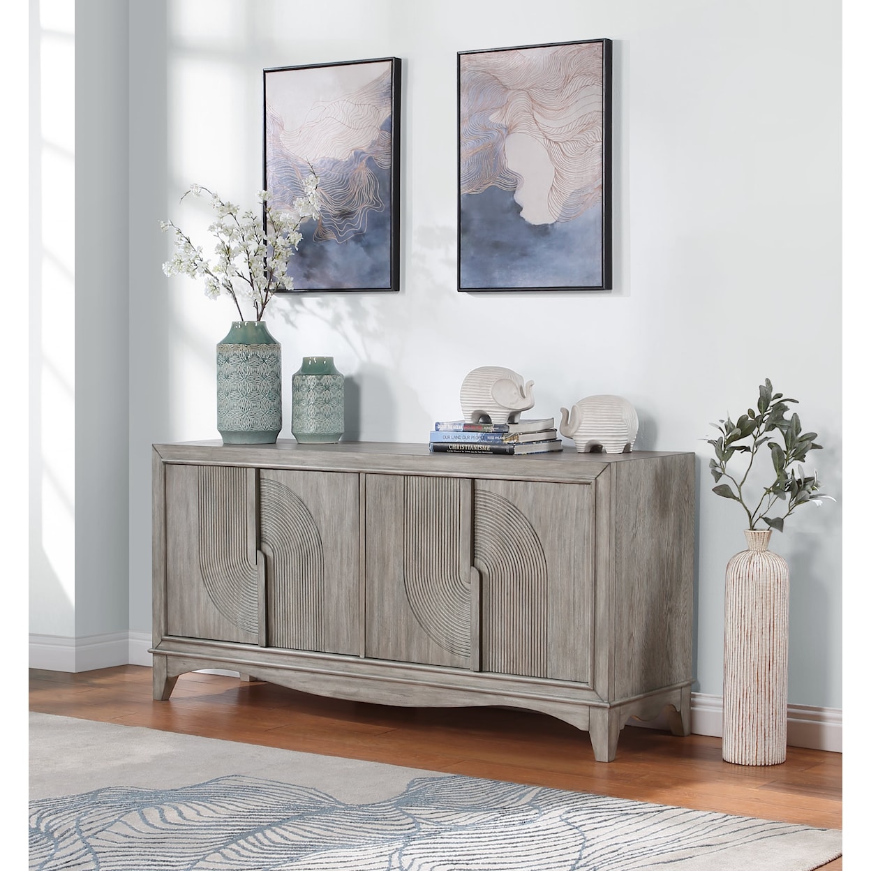 Coast2Coast Home Miscellaneous Four Door Credenza