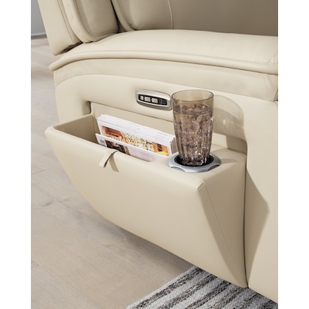 2-Piece Power Reclining Loveseat W/ Console