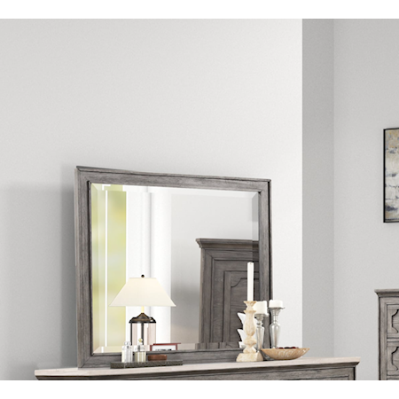 Contemporary Gray Mirror