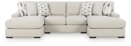 3-Piece Double Chaise Sectional