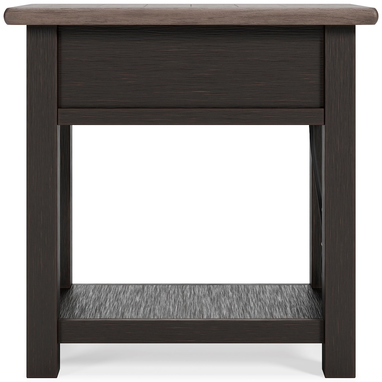 Ashley Signature Design Tyler Creek Chair Side End Table