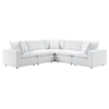 Modway Commix Outdoor 5-Piece Sectional Sofa