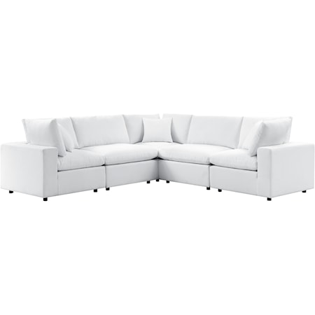 Outdoor 5-Piece Sectional Sofa