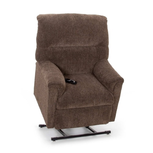 Casual Power Reclining Lift Chair with Remote