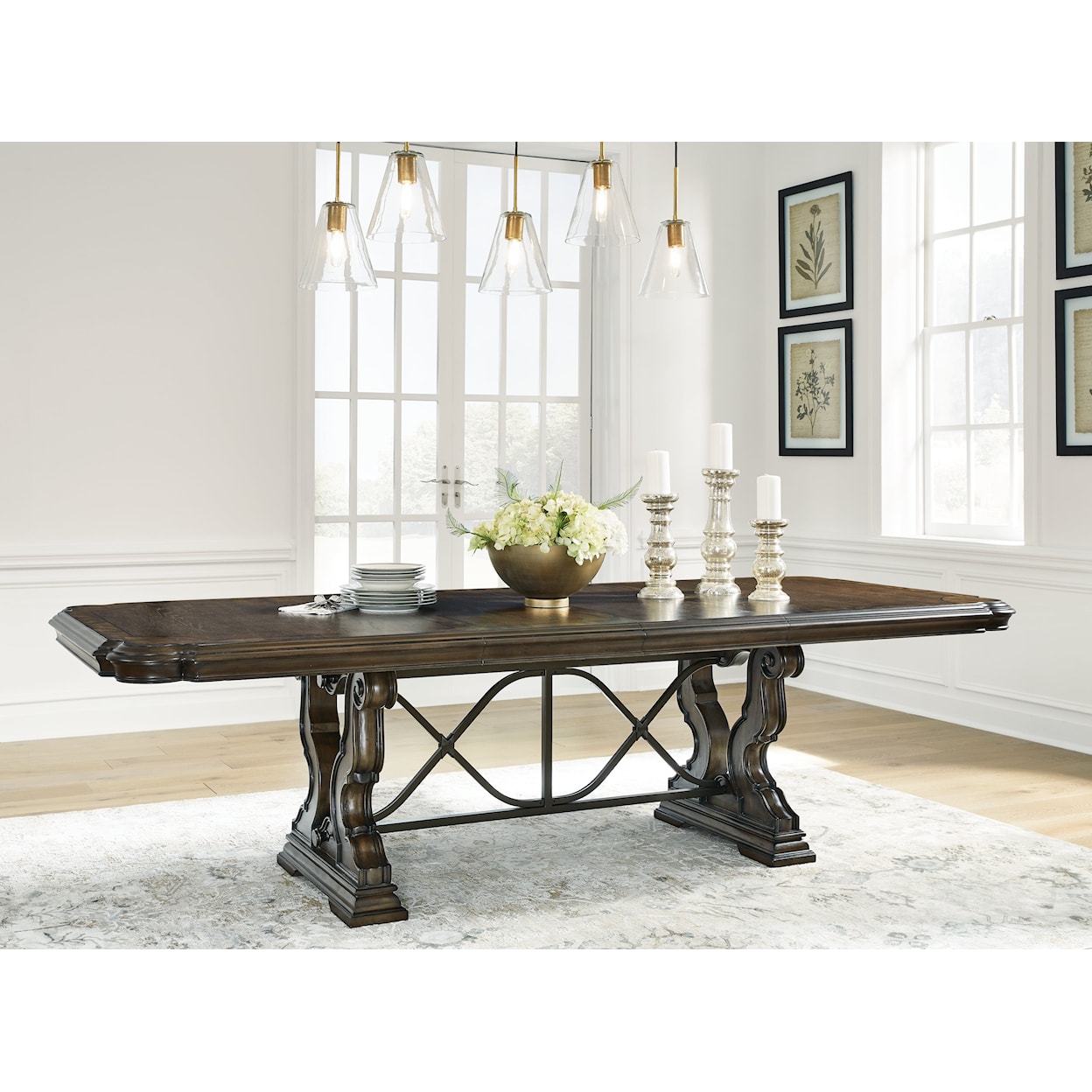 Signature Design Maylee Dining Extension Table
