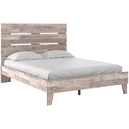 Queen Platform Bed with Headboard