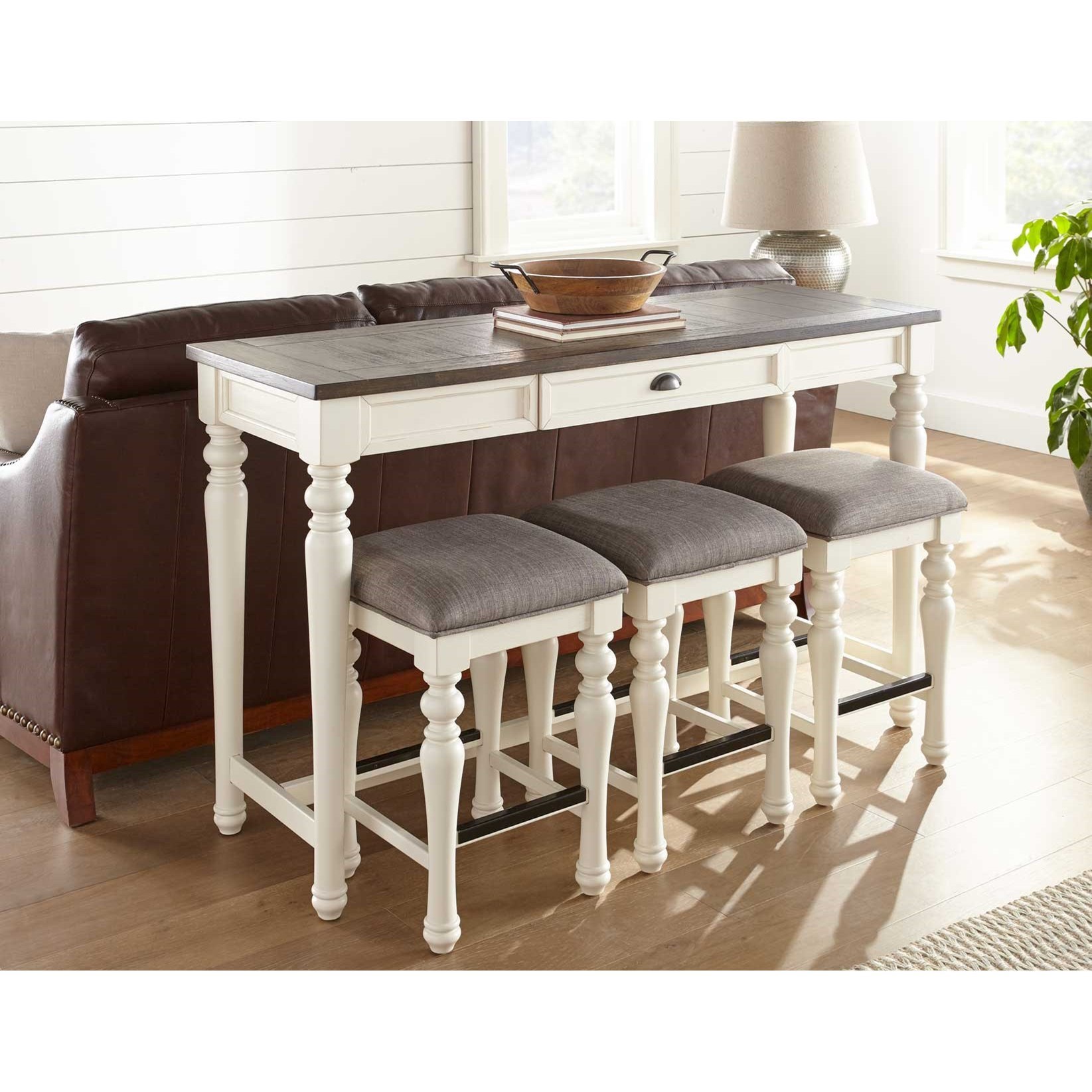 Dining table bar online set