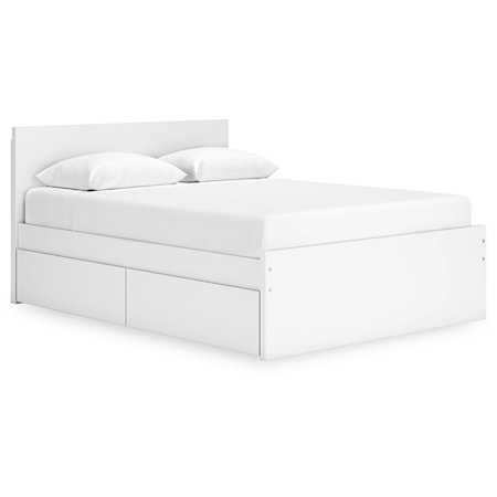 Queen Panel Platform Bed