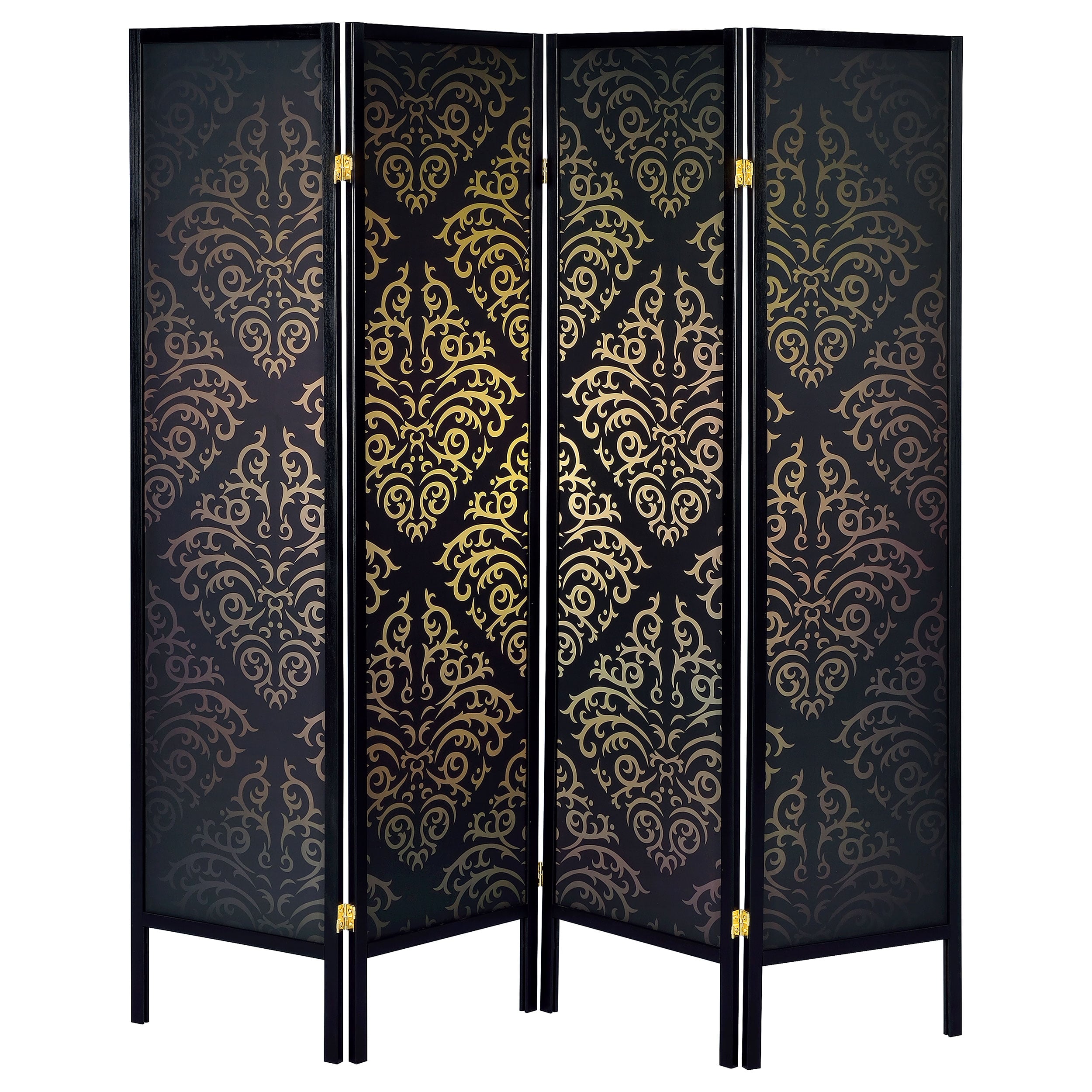 Coaster Haidera 4-Panel Room Divider Folding Screen