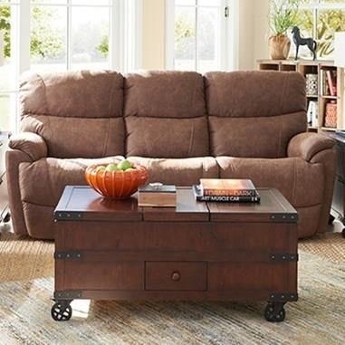 Power Reclining Sofa with Power Headrests and USB Charging Ports