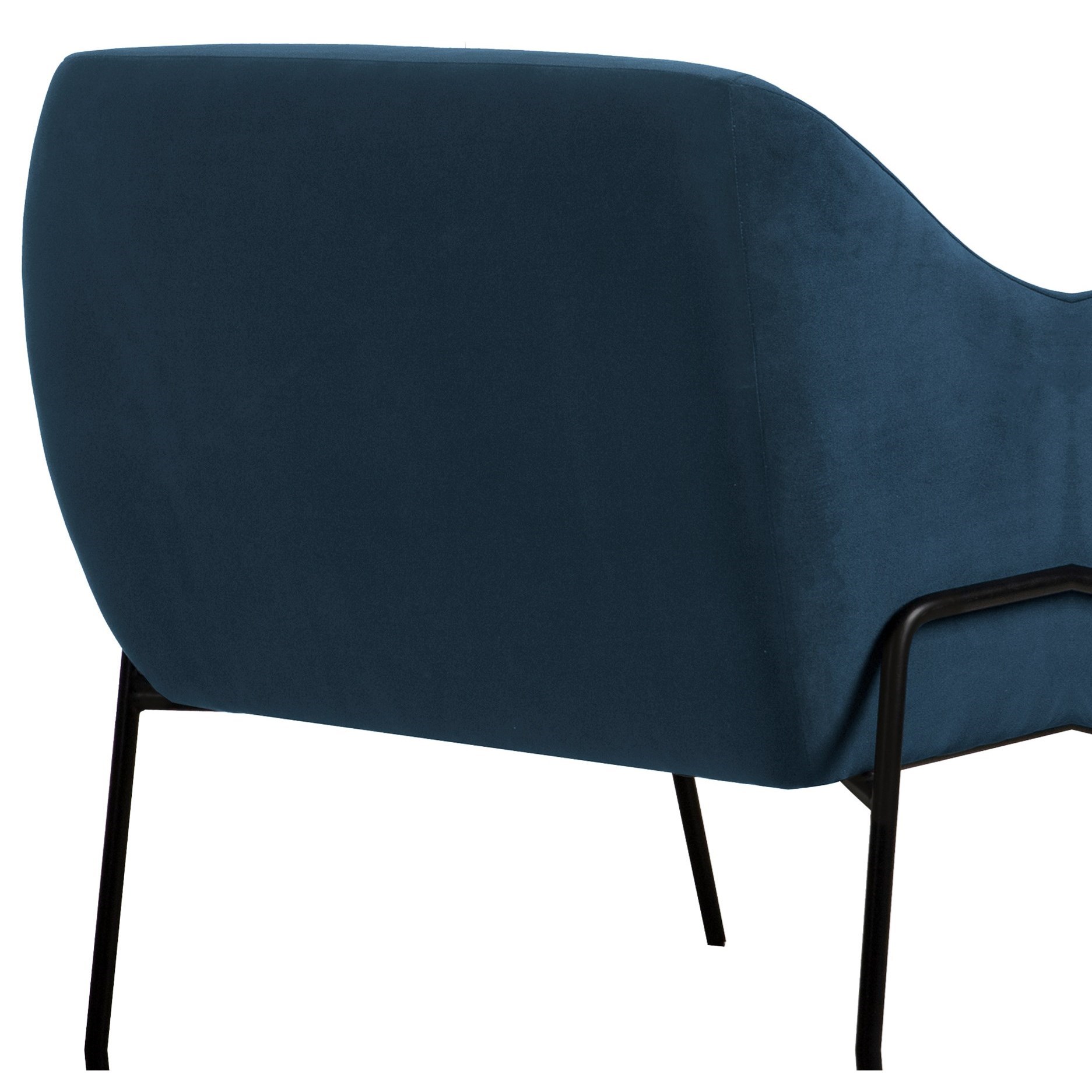 Armen Living Karen- Accent Chair with Throw Pillow