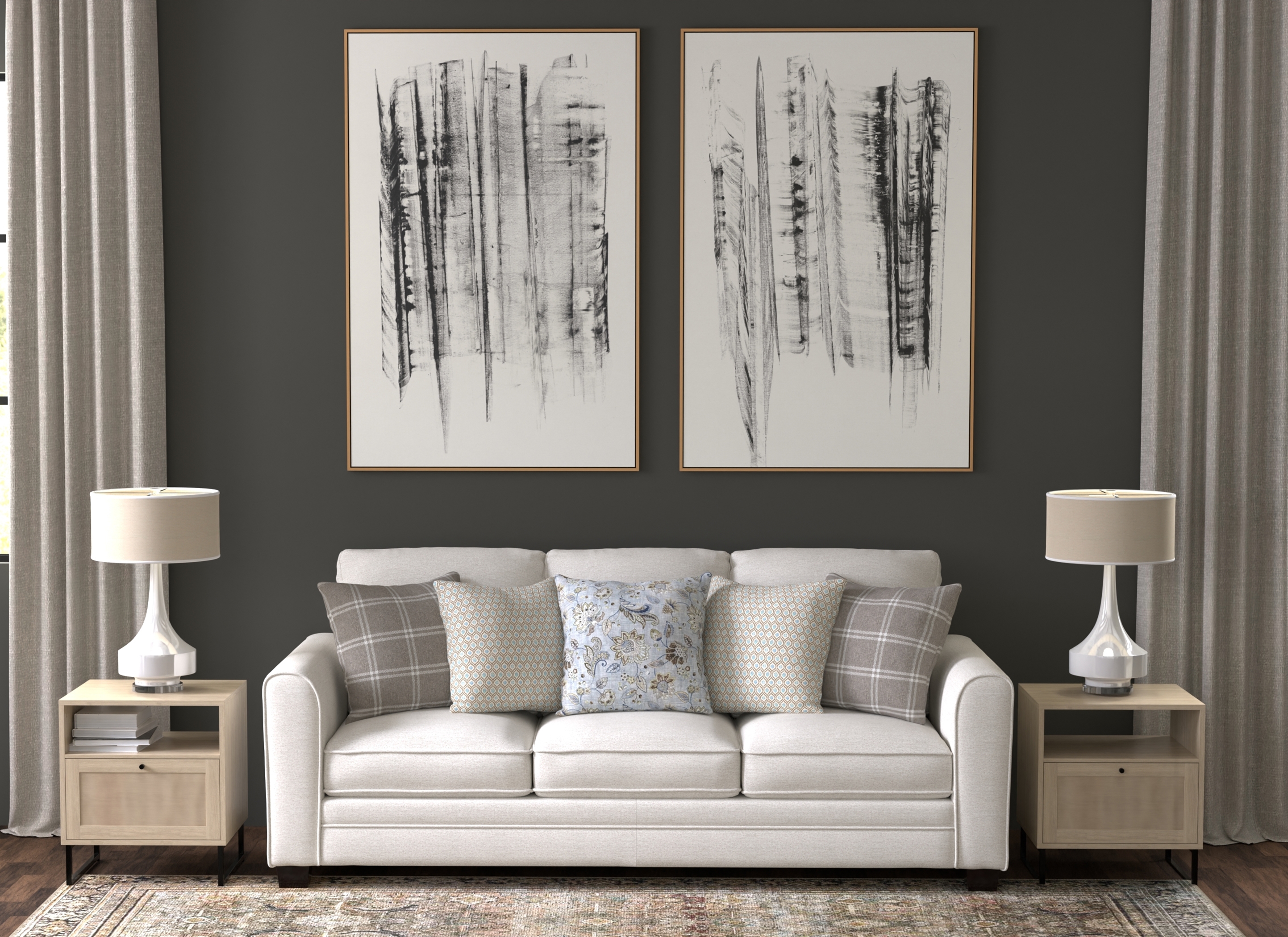 Jackson Furniture Magnolia Sofa