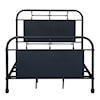 Freedom Furniture Vintage Series Full Metal Bed with Turned Spindles