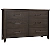 Vaughan-Bassett Passageways 6-Drawer Dresser