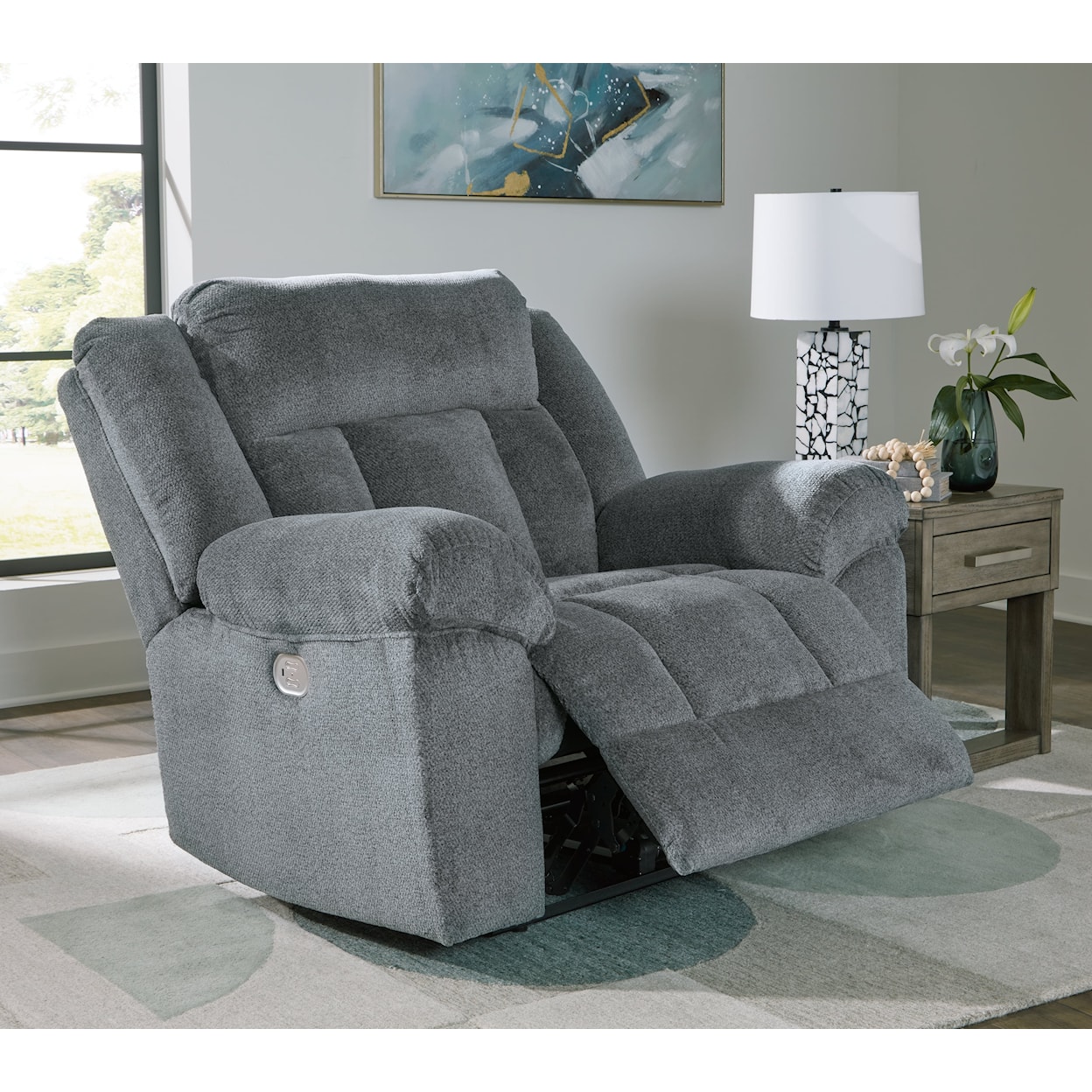 Michael Alan Select Tip-Off PWR Recliner/ADJ Headrest