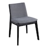 Moe's Home Collection Deco Deco Ash Dining Chair Charcoal-M2