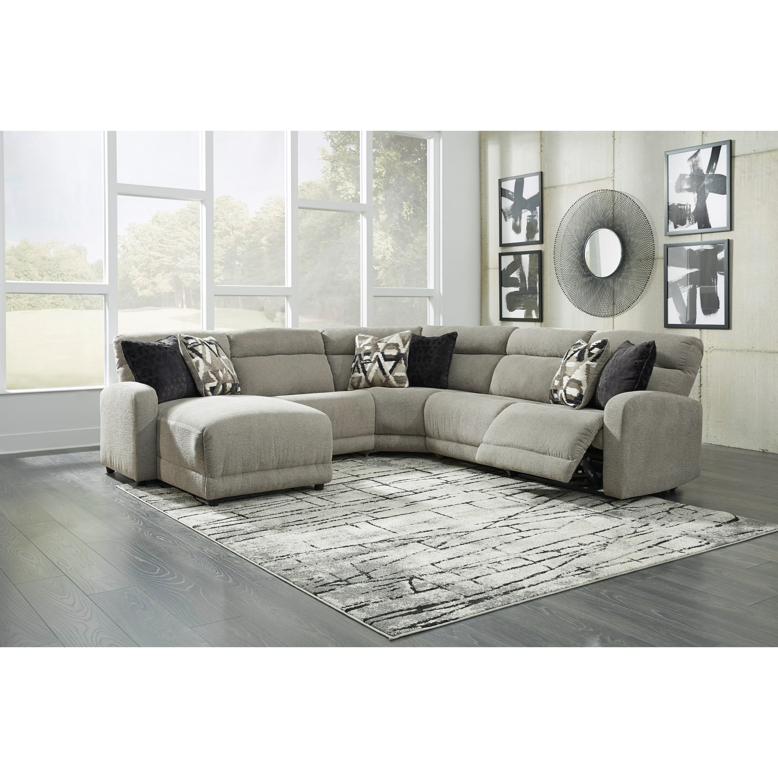 Power Reclining Sectional