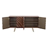 Coast2Coast Home Coast to Coast Imports Four Door Credenza