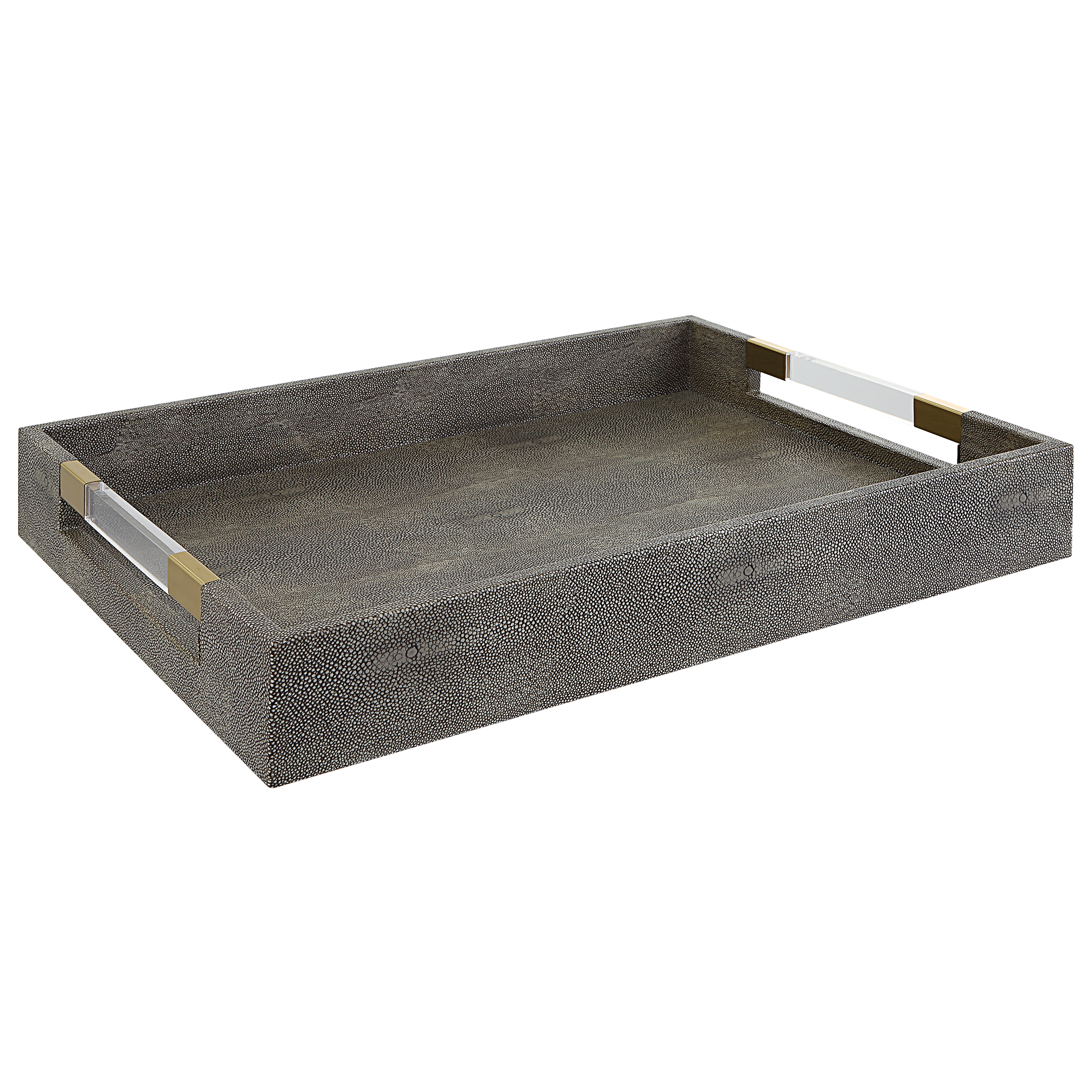 Uttermost Wessex Wessex Gray Tray