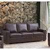 New Classic Furniture Marco Bronze Leather Sofa