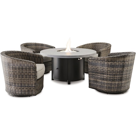 5-Piece Fire Pit Set