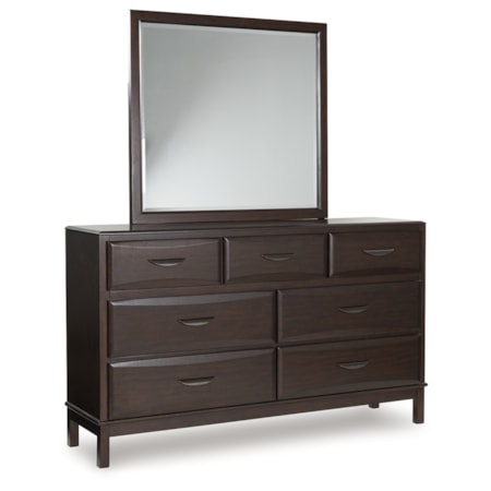Dresser And Mirror