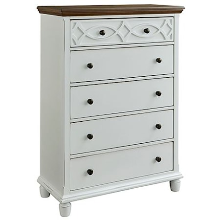 Traditional 5-Drawer Chest