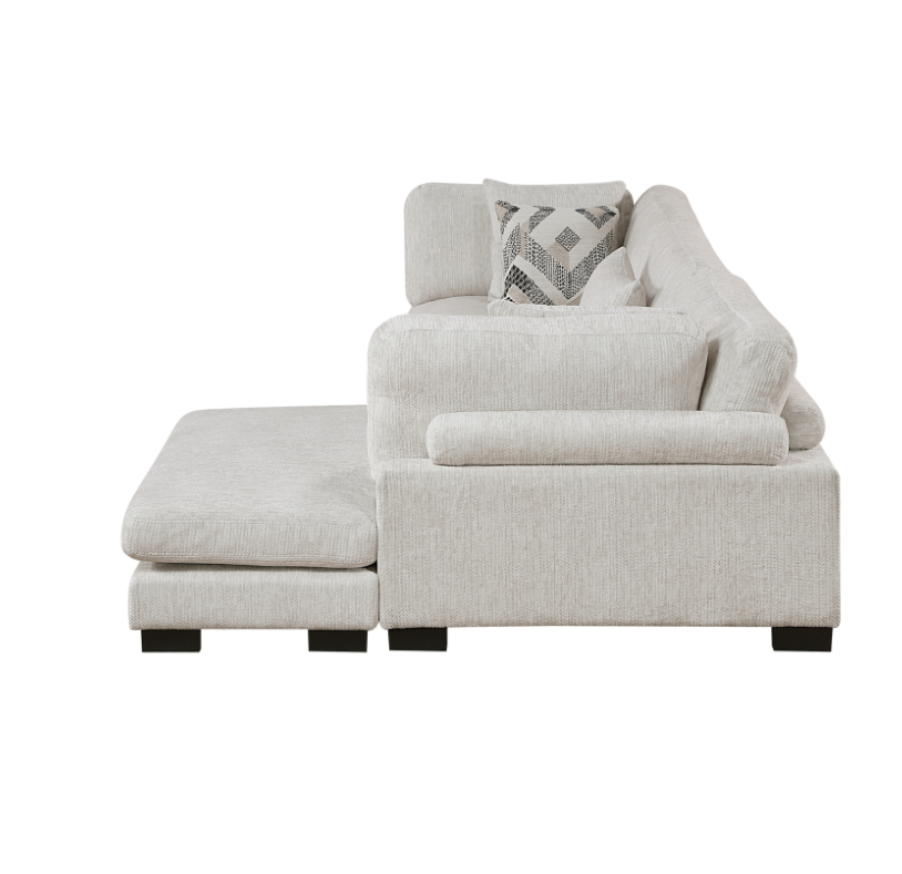 Homelegance Tinley 3-Piece Sectional Sofa with Chaise