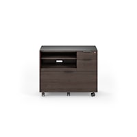 Contemporary Multifunction Office Cabinet with Printer Tray