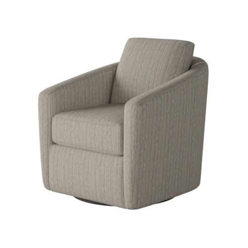 Barrel Swivel Glider Chair