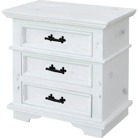 3-Drawer Nightstand