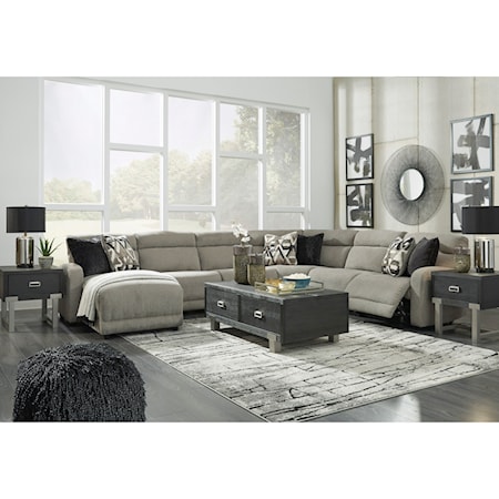 Power Reclining Sectional