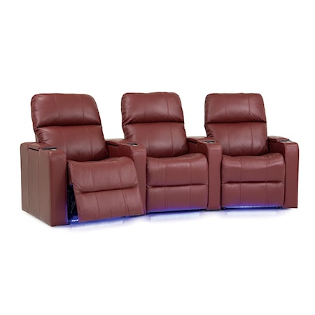 Elite 3-Seat Power Reclining Theater Seating