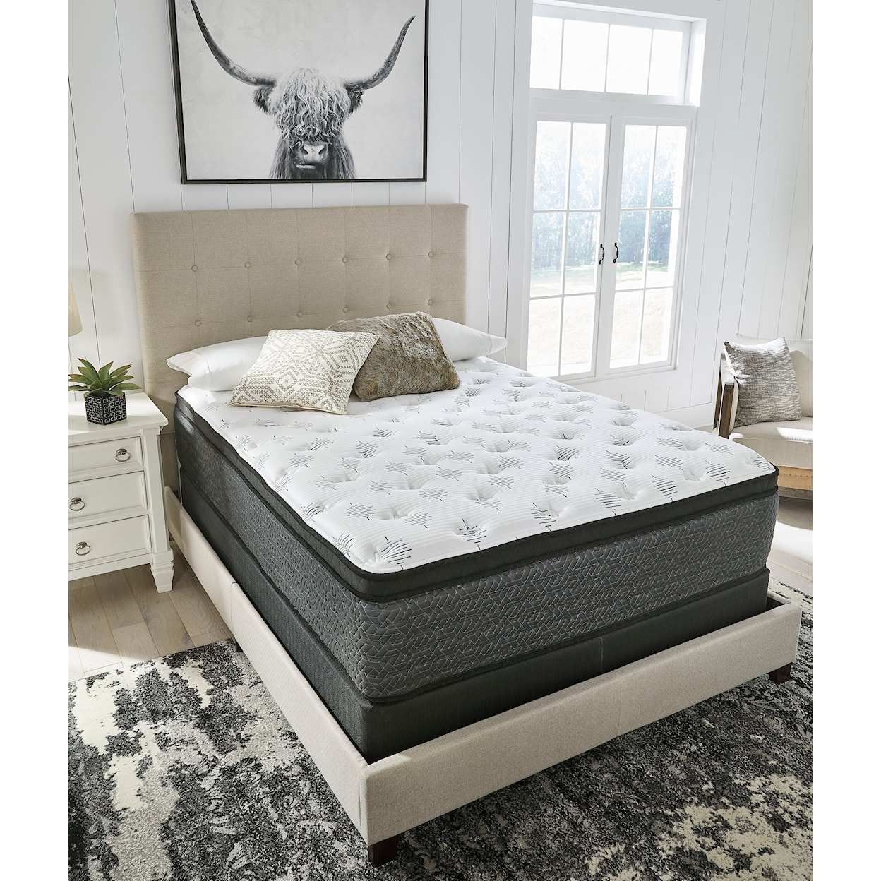 Sierra Sleep Ultra Luxury ET with Memory Foam Queen Plush Mattress