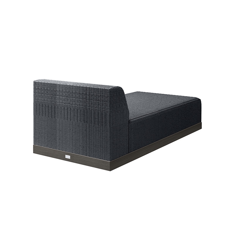 Ebel Grande Padded Armless Chaise Section